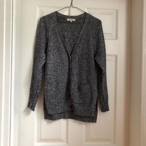 Madewell grey marled cardigan